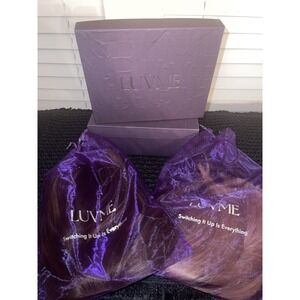LUVME Hair Wig Bundle If 2 Wigs Medium Length Bangs